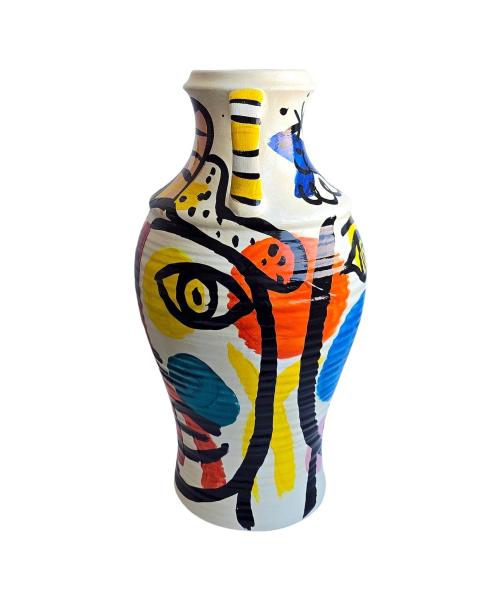 Peter Robert Keil (born 1942 Züllichau), ceramic vase, dated 1986