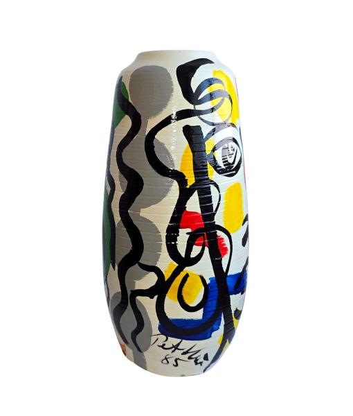 Peter Robert Keil (geb. 1942 Züllichau),  Keramik Vase datiert 1985
