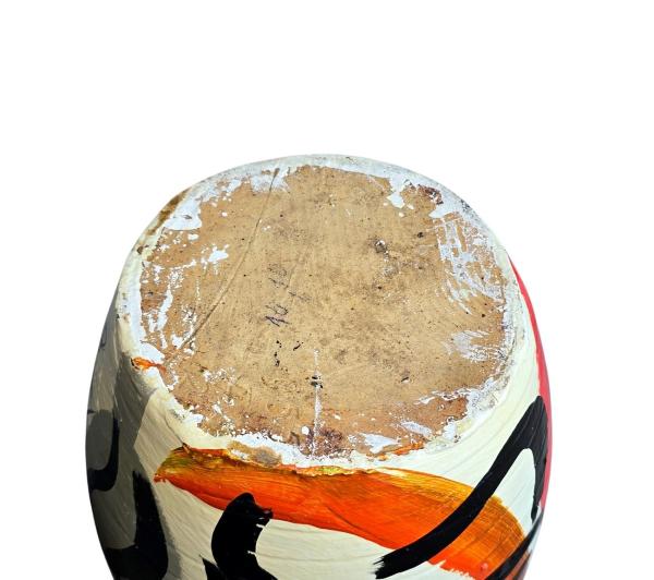 Peter Robert Keil (geb. 1942 Züllichau),  Keramik Vase datiert 1985