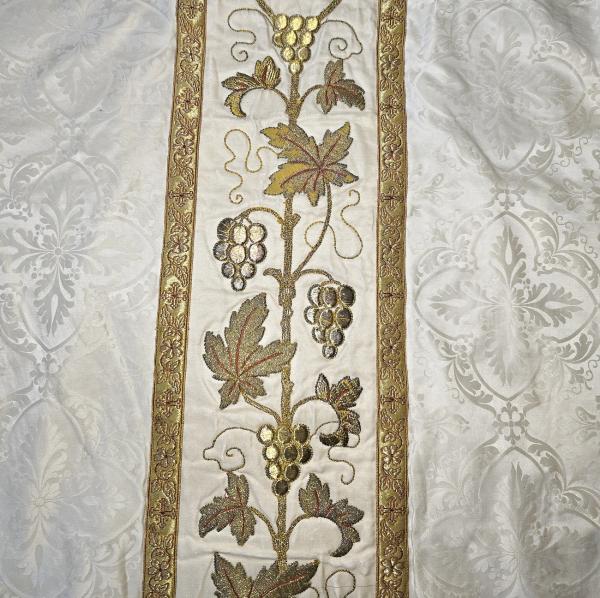 Antique chasuble, vestment, Ornat, around 1900