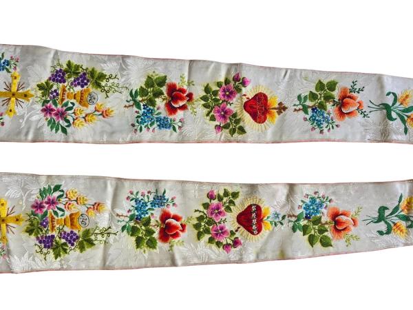 Antique Stole for Vestment, Casuble, Ornat, ~ 1920