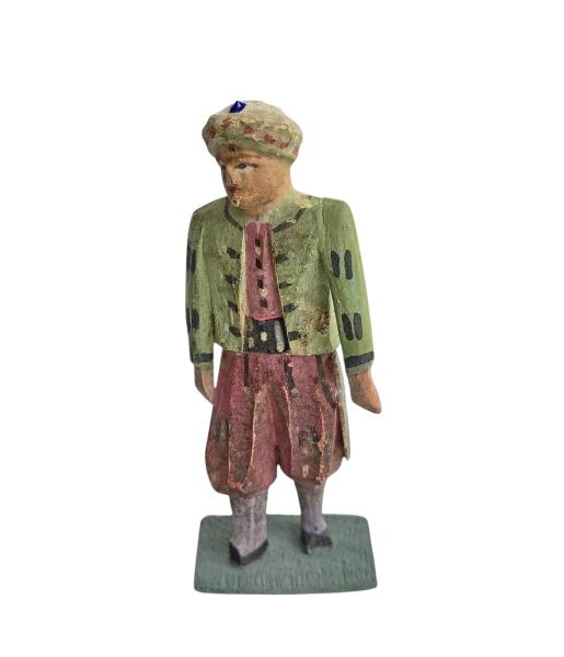 Antique grulich crib figurine, Oriental, around 1900  (10 cm)