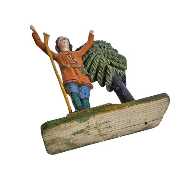 Antique grulich crib figurine, shepherd around 1900  (10 cm)
