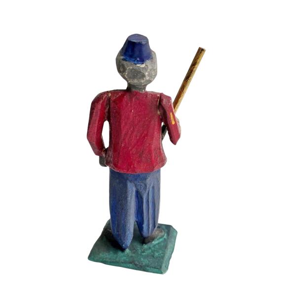 Antique grulich crib figurine, Oriental around 1900 (10 cm)