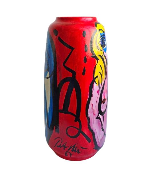 Peter Robert Keil (born 1942 Züllichau), ceramic vase, dated 1987