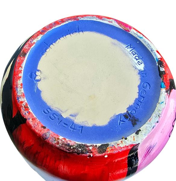 Peter Robert Keil (born 1942 Züllichau), ceramic vase, dated 1987
