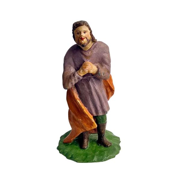 Antique grulich crib figurine, Joseph around 1900  (10 cm)