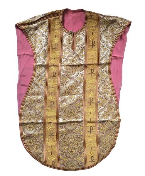 Antique chasuble, vestment, Ornat, Austria around 1900