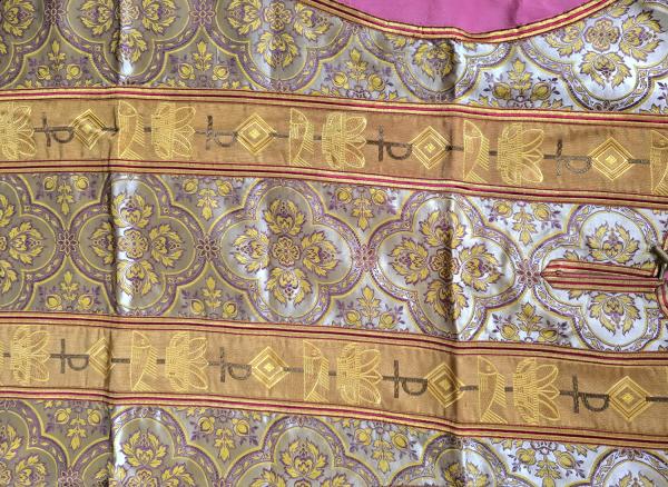 Antique chasuble, vestment, Ornat, Austria around 1900