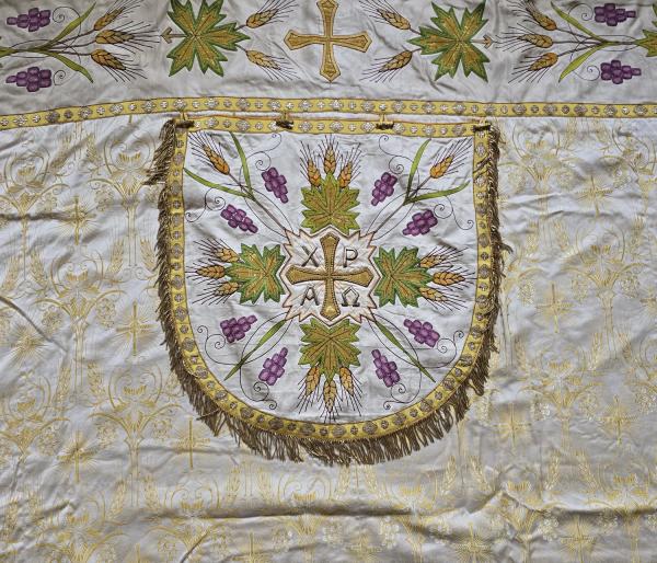 Pluviale, cope, vestment, Ornat, around 1900