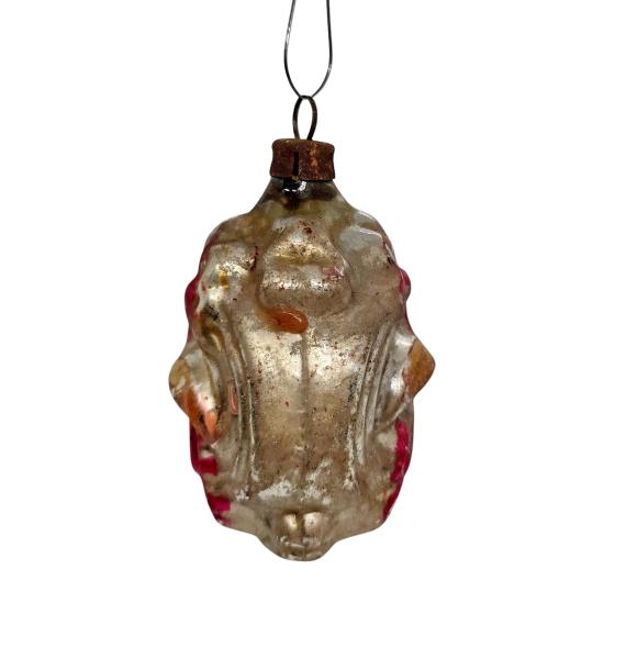 Antique art nouveau kugel, lauscha around 1880/1890