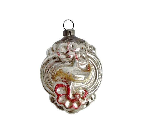 Antiker Christbaumschmuck, Lauscha Kugel um 1880/1890