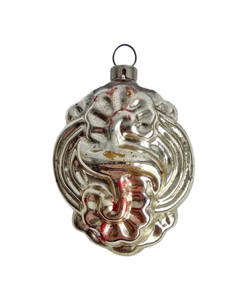 Antiker Christbaumschmuck, Lauscha Kugel um 1880/1890