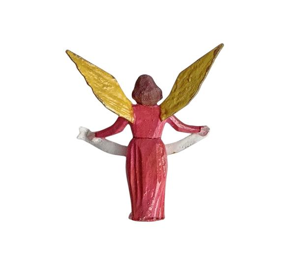Antike Grulicher Krippenfigur / Verkündigungsengel, um 1900 (5 cm)