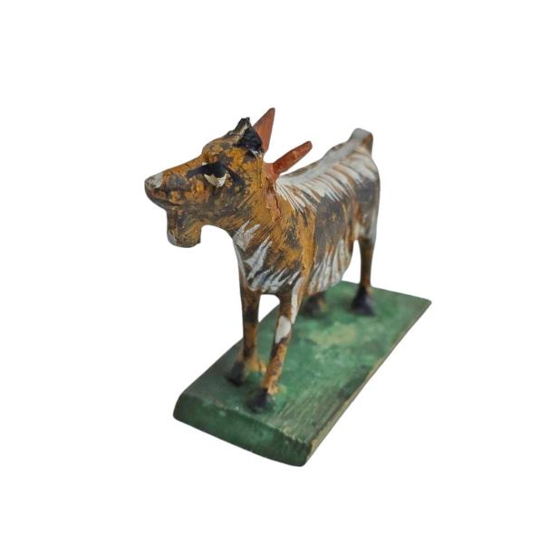Antique grulich crib figurine, Goat / Ramgoat around 1900