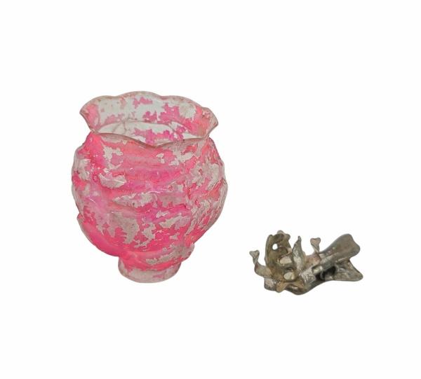 Laterne, Blütenampel auf Zwicker um 1900