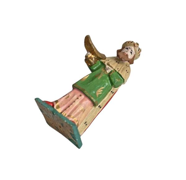 Antique grulich crib figurine, king balthasar, around 1900 (7 cm)