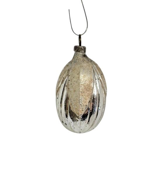 Jugendstil Kugel, Blüte, Lauscha um 1910