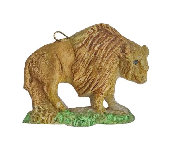 Tragant, Büffel / Bison um 1880