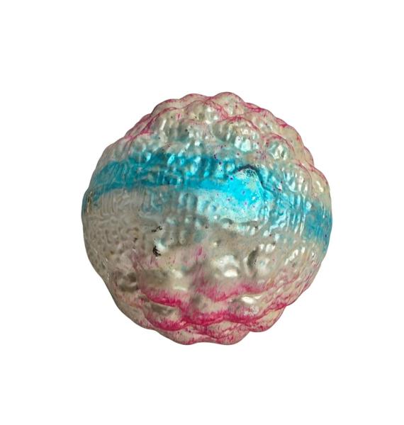 Lauscha Kugel with fruits / grapes, around 1910