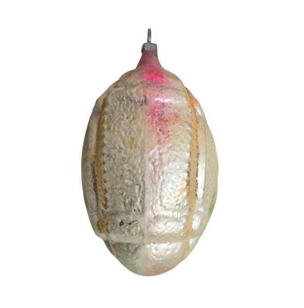 Lauscha Kugel with star on both sides, around 1910