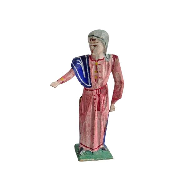 Antike Grulicher Krippenfigur / Maria um 1900 (10 cm)