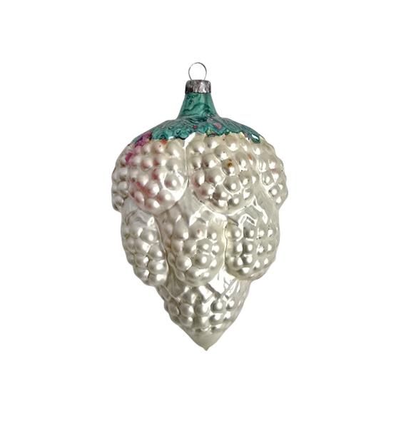 Kugel with grapes, lauscha around 1930