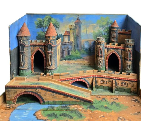 Festungsanlage, Burg, Ritterburg, 19. Jahrhundert