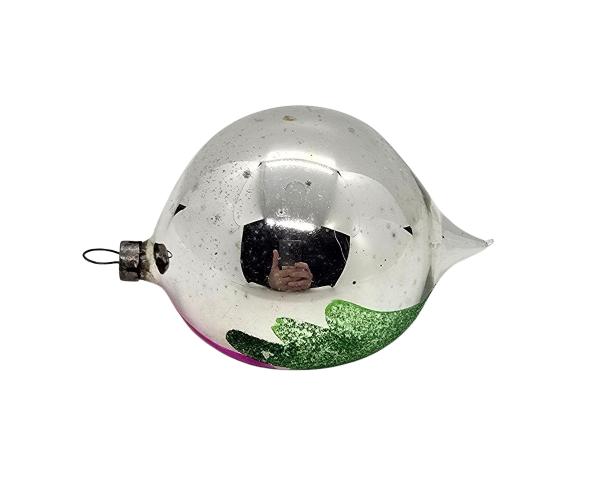 Diorama Kugel, Ente mit Blumen um 1950