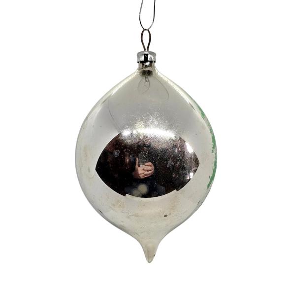 Indent diorama ball with song birds around 1950