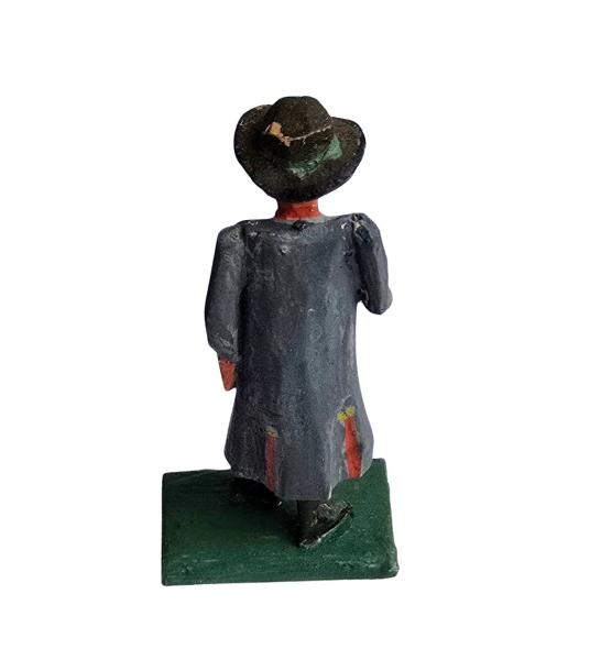 Antique grulich crib figurine, shepherd , 19th century (7 cm)