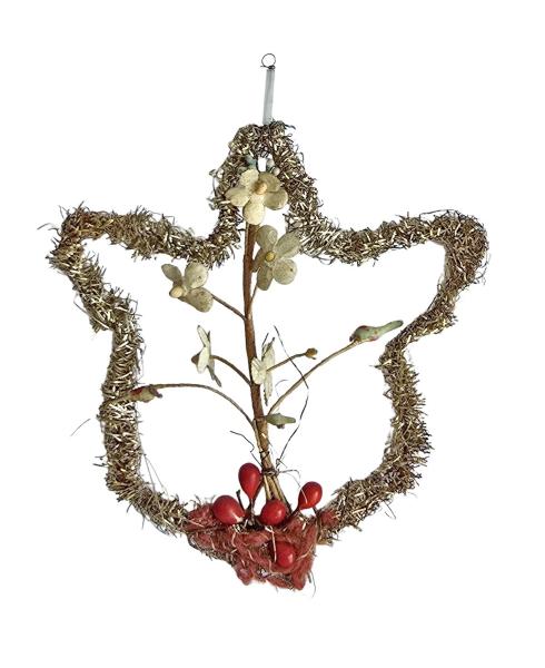 Antique tinsel ornament around 1920