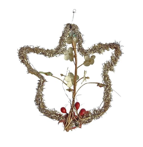 Antique tinsel ornament around 1920