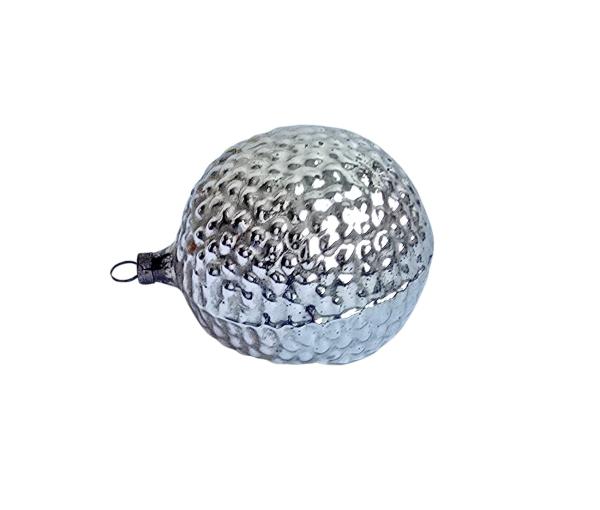 Verspiegelte Lauscha Kugel / Reflexkugel um 1920