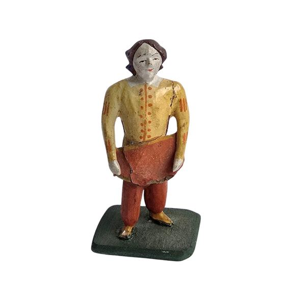 Gift bringer with quilt, around 1900 (7 cm)