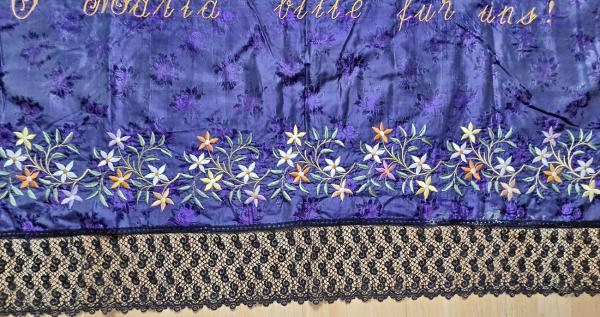 Antike Altardecke um 1900