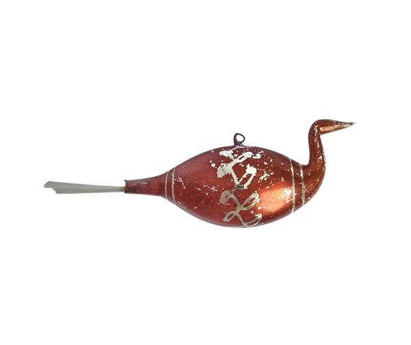 Antiker Christbaumschmuck, Vogel um 1920