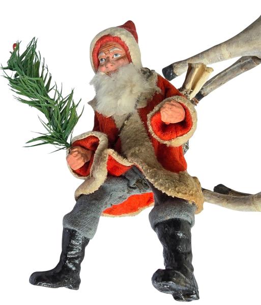 Santa on horseback, early 20th century