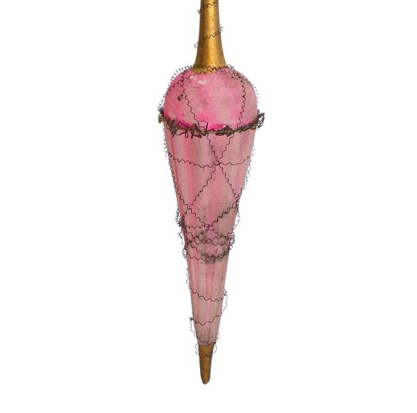 Schirm mit leonischen Drähten um 1910