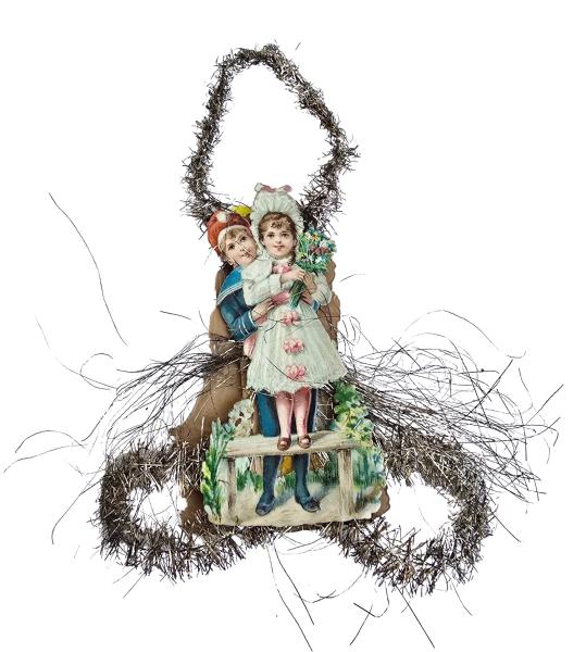 Tinsel ornament around 1920