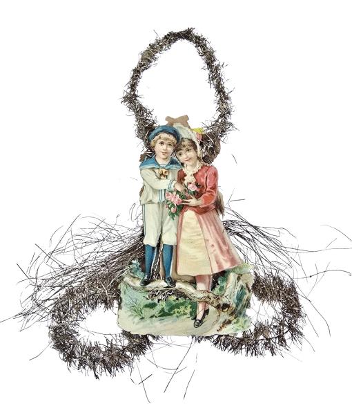 Tinsel ornament around 1920