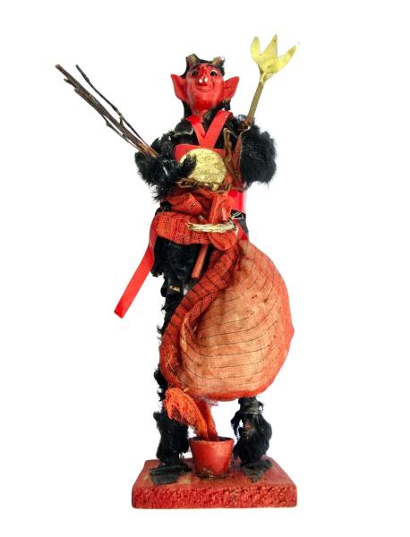 Wiener Krampus um 1920, Beschädigt, zum Herrichten