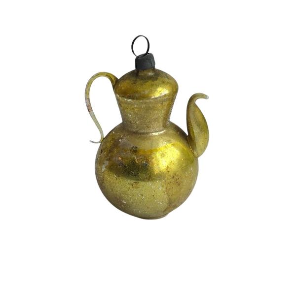 Antike Lauscha Teekanne, um 1920