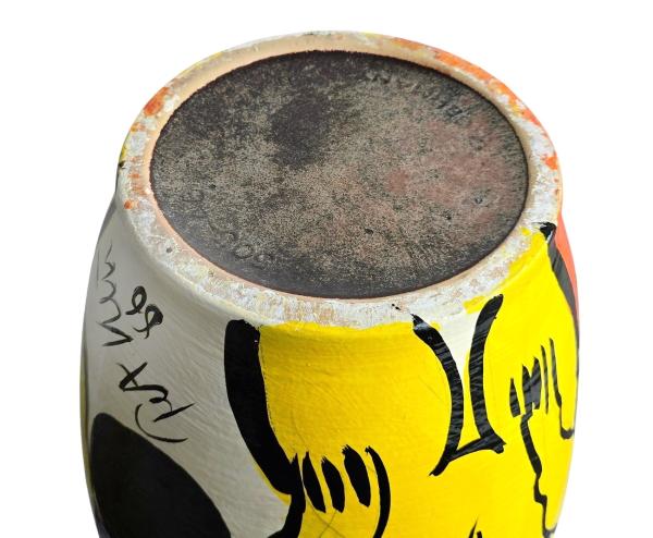 Peter Robert Keil (born 1942 Züllichau), ceramic vase, dated 1986