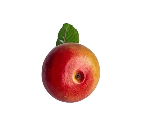 Apfel / Frucht aus Watte um 1900