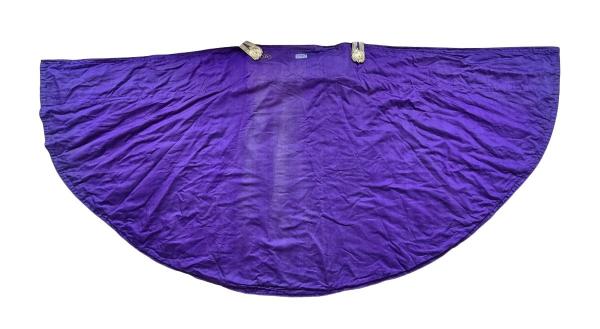 Antiker Rauchmantel - Chormantel, Messgewand, Vespermantel, Pluviale, Ornat um 1900