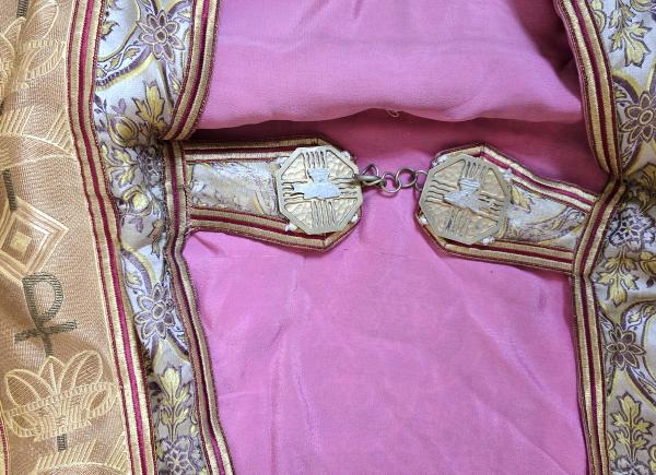 Chormantel, Messgewand, Vespermantel, Pluviale, Ornat um 1900