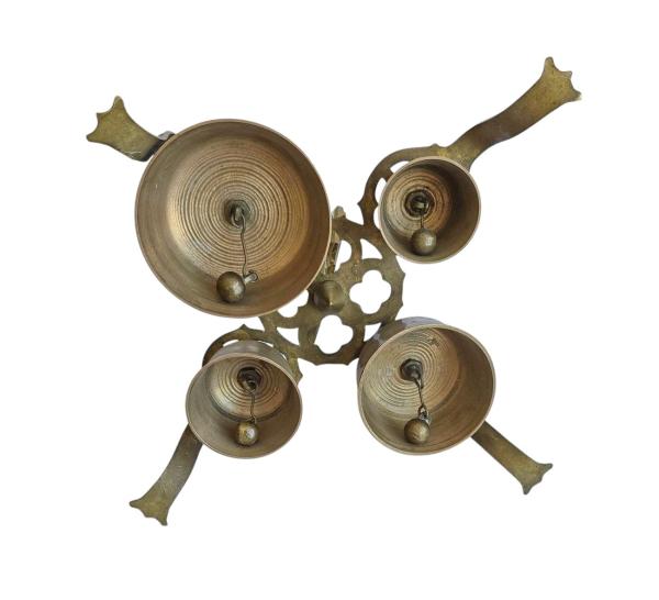Antique altar bells / sacristy bells, 19th century