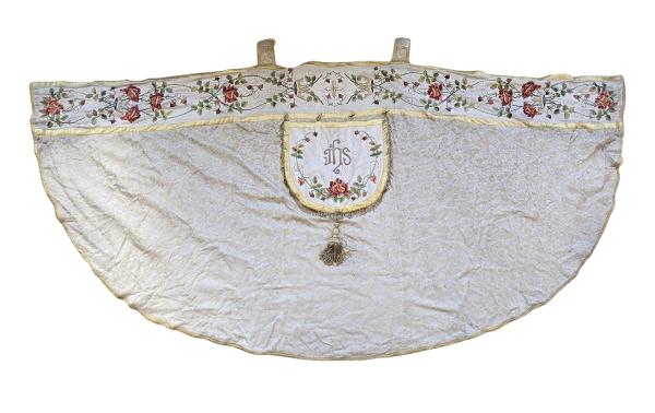 Antique Pluviale, cope, vestment, Ornat, around 1900