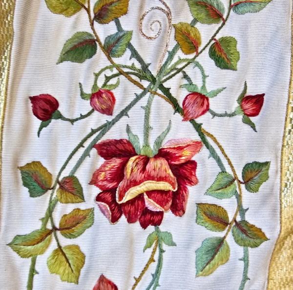 Antique Pluviale, cope, vestment, Ornat, around 1900